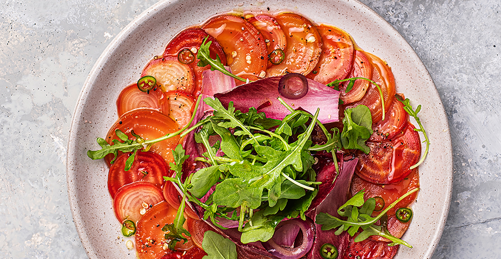 Rote-Beete-Carpaccio