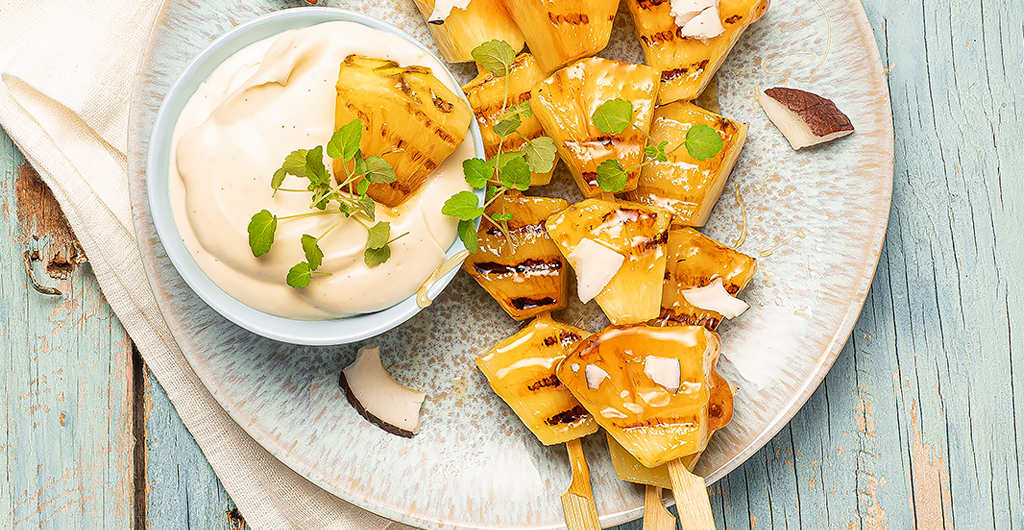 Grilled Pineapple Skewer