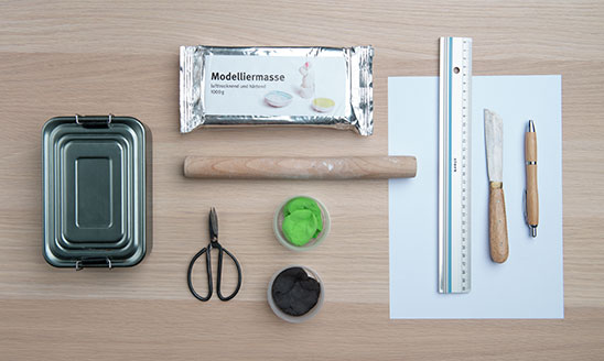 Terrazzo pen holder Checkliste